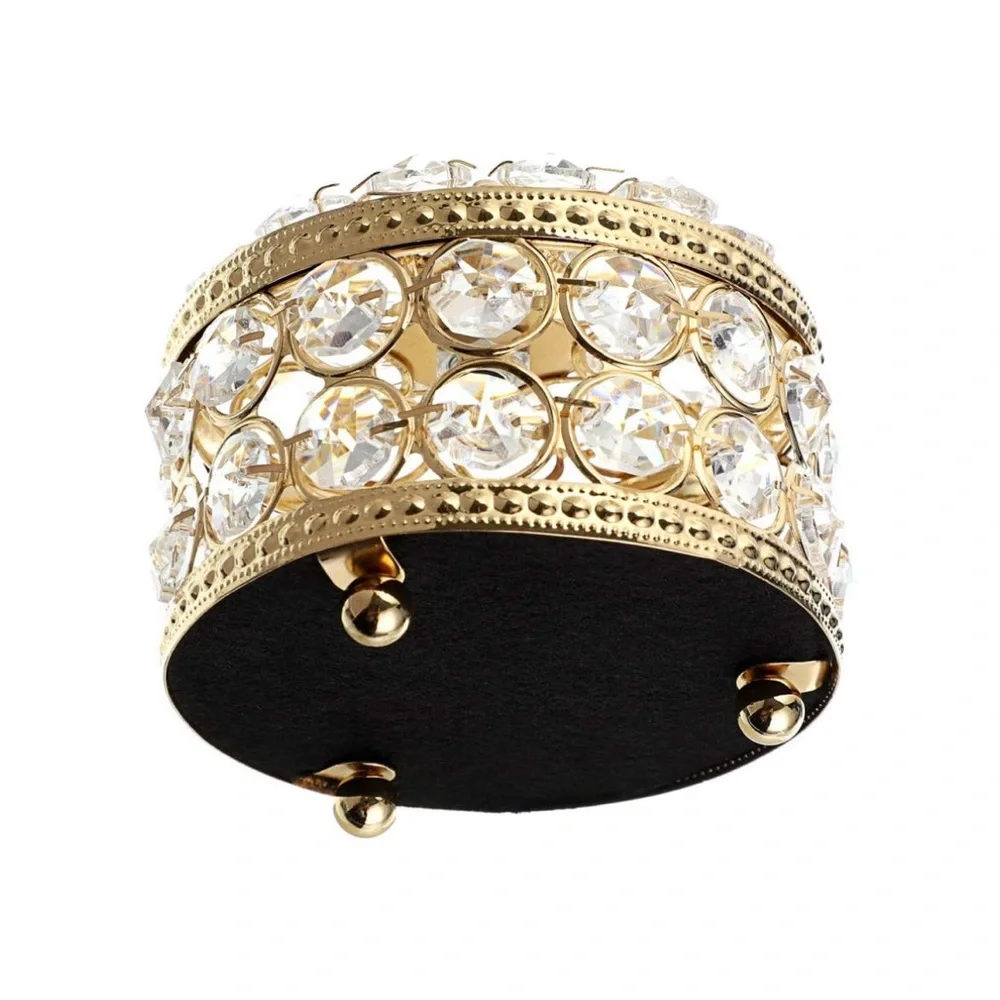 Crystal Mirrored Jewelry Box